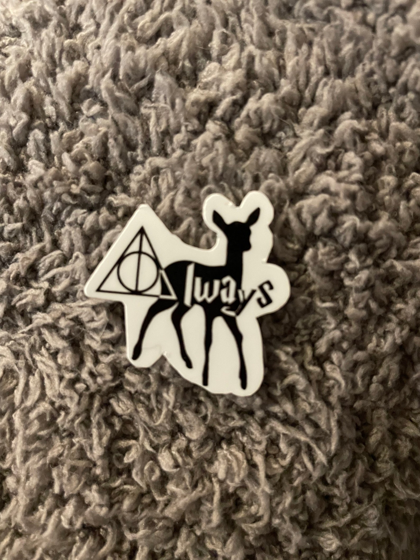 Always Harry Potter waterproof sticker. Harry Potter. Deer. Etsy