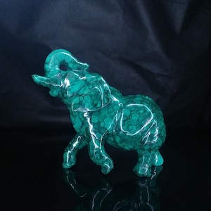 Malachiet olifant