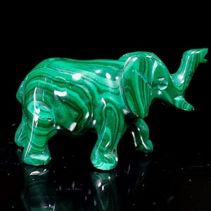 Malachiet olifant