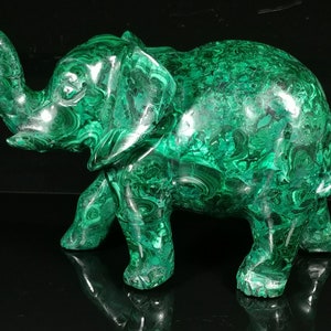 Malachiet olifant