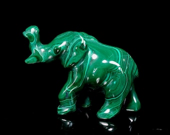Malachiet olifant