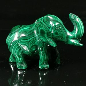 Malachiet olifant