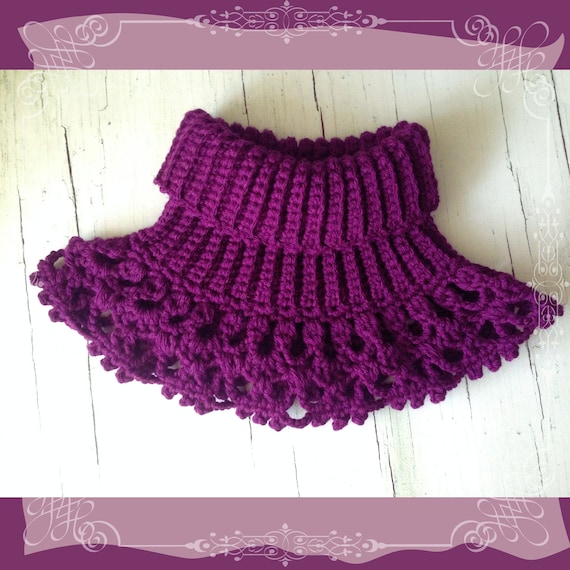 Fairy Dreams Double Neck Warmer | Neckwarmer Crochet PDF Pattern with easy to follow instructions | Quick Crochet Gifts Ideas