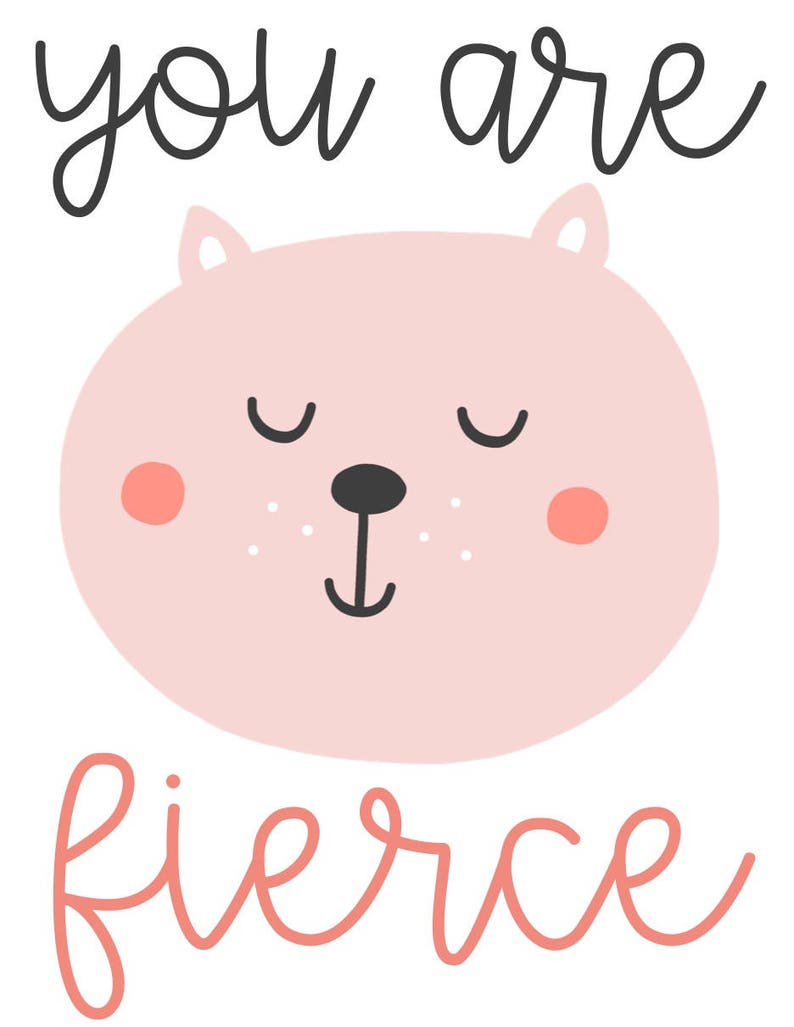 You Are Clever Loving Funny Royal Fierce Creative Unique Etsy