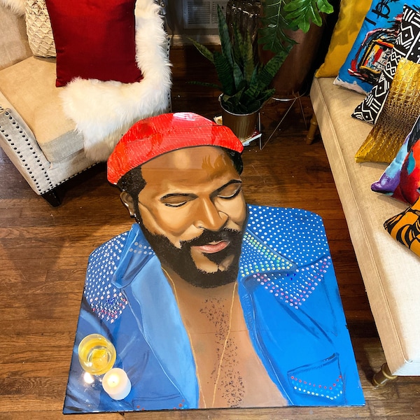 MARVIN GAYE TABLE giclee reproduction