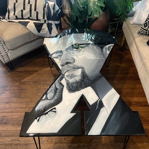 MALCOLM X TABLE (Giclee reproduction)