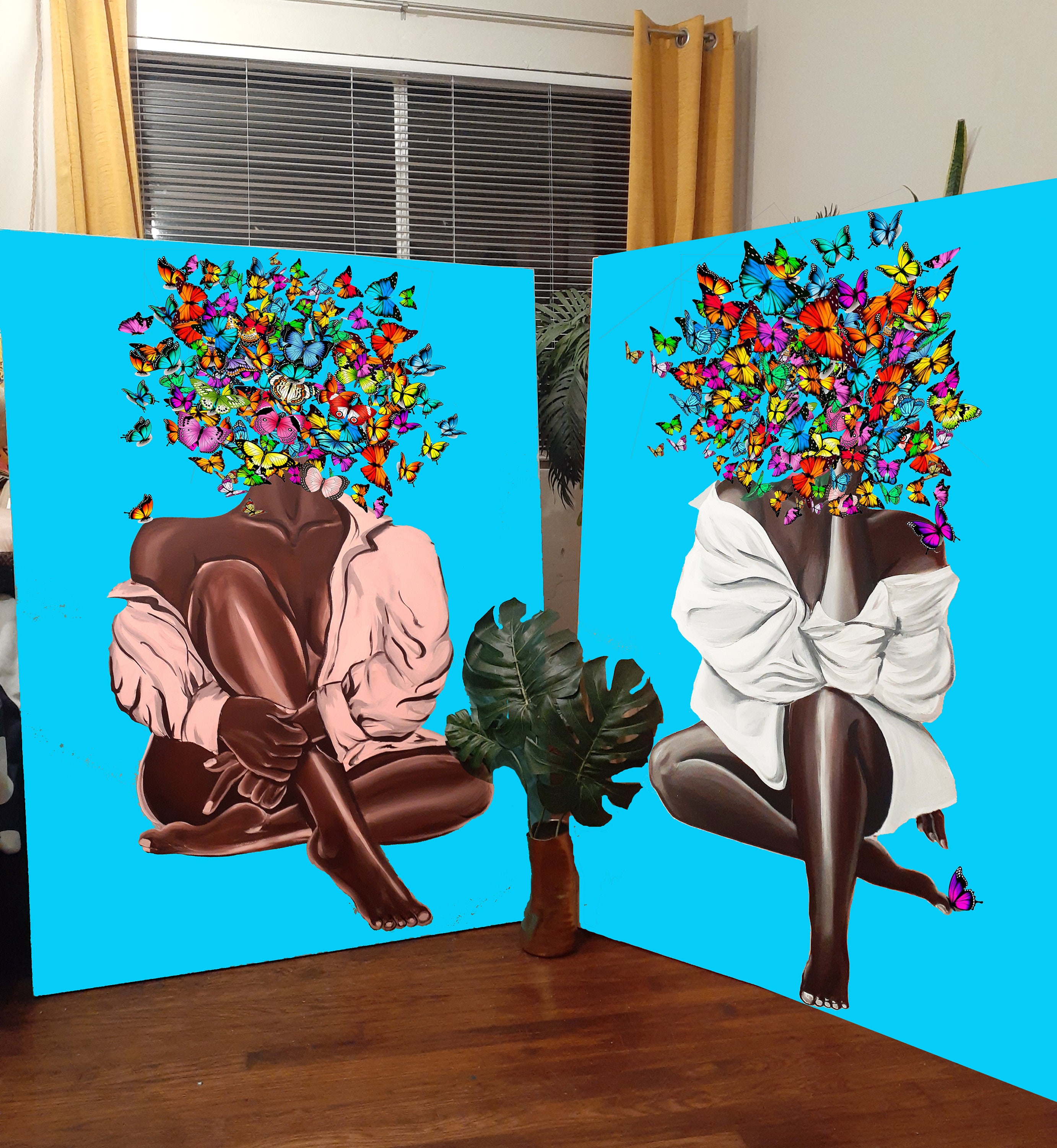 PRETTY WINGS print duo