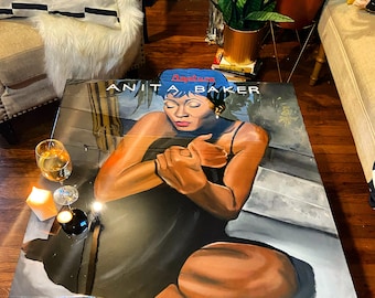 ANITA BAKER table (Giclee reproduction) SALE
