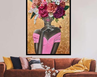 ROSE GOLD print 24x36