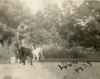 Hot Don, vintage African American snapshot photo