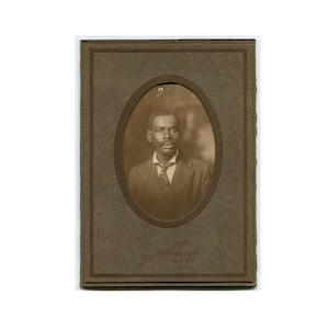 Waco Texas, vintage African American folder photo