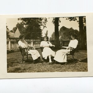 Rockers, vintage rppc photo