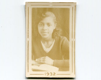 1932, vintage African American studio photo