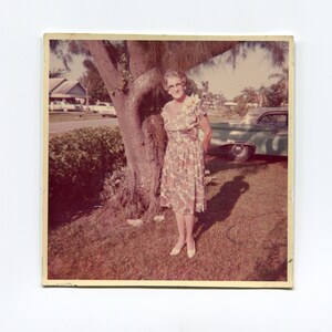 Mother&#39;s day, 1964, vintage snapshot photo