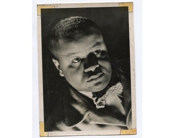 Moody, vintage 5x7 African American studio photo