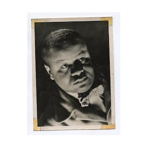 Moody, vintage 5x7 African American studio photo