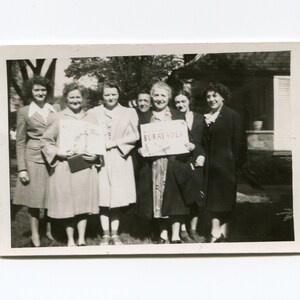 Surrender, vintage snapshot photo