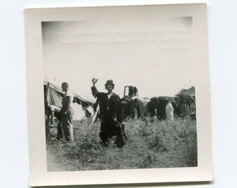 Mark Anthony, vintage snapshot photo