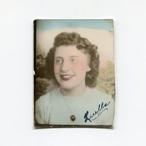 Luella, vintage photo booth photo