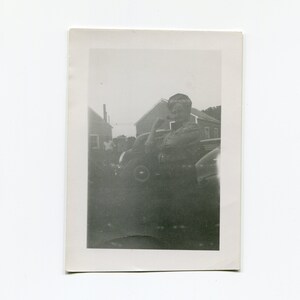 Popeye the Sailor Man, vintage snapshot photo