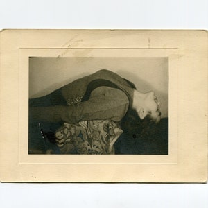 Surreal, vintage snapshot photo