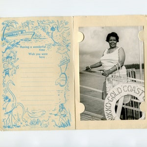 Gold Coast Cruises, vintage souvenir photo image 1