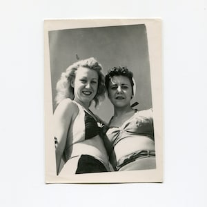 From below, vintage snapshot photo