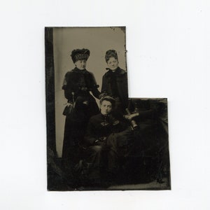 Unfriended, antique tintype photo