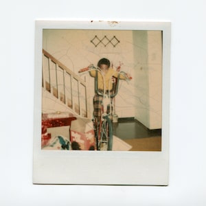 New wheels, vintage African American snapshot photo