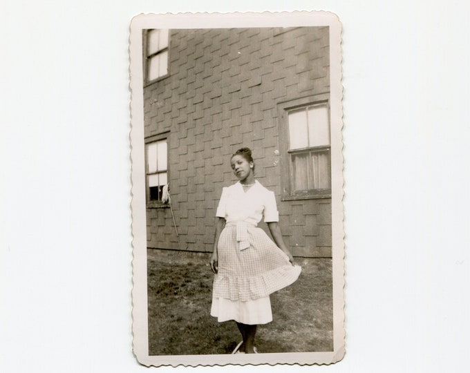 Apron, Vintage African American Snapshot Photo - Etsy