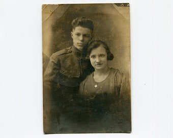 Well loved, antique studio photo