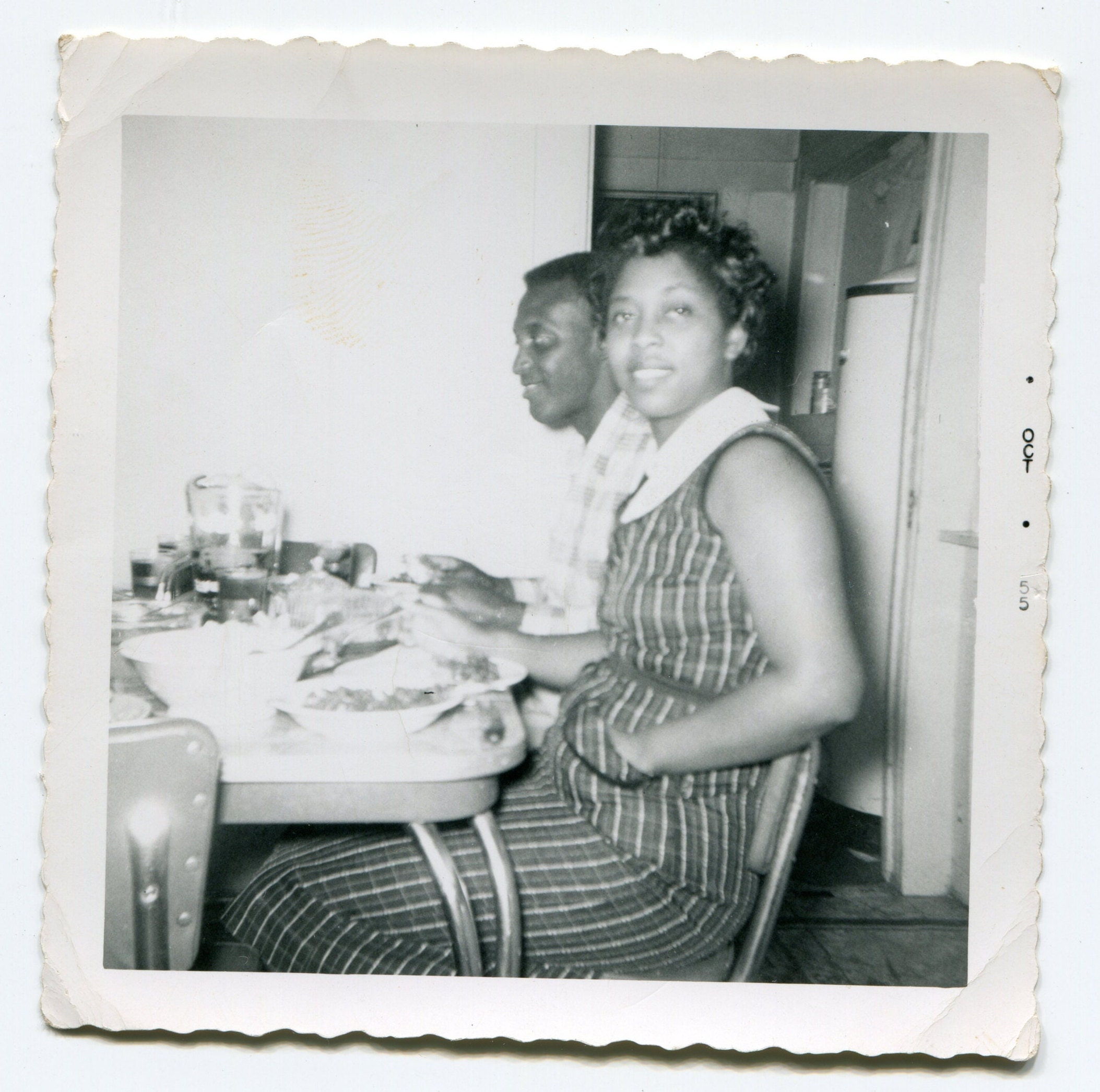 Dinner Table, Vintage African American Snapshot Photo - Etsy