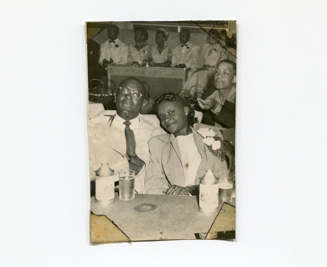 Dinner Date, Vintage African American Snapshot Photo - Etsy