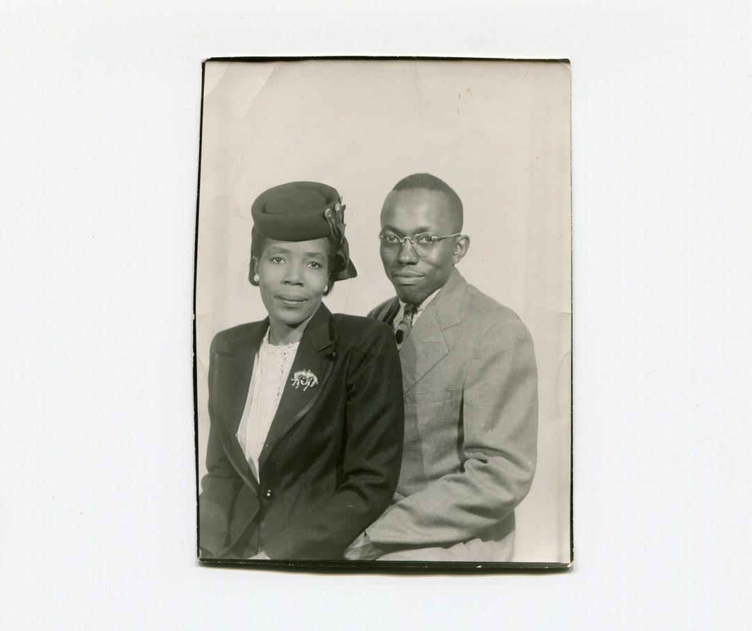 In Their Finest, Vintage African American Snapshot Photo - Etsy