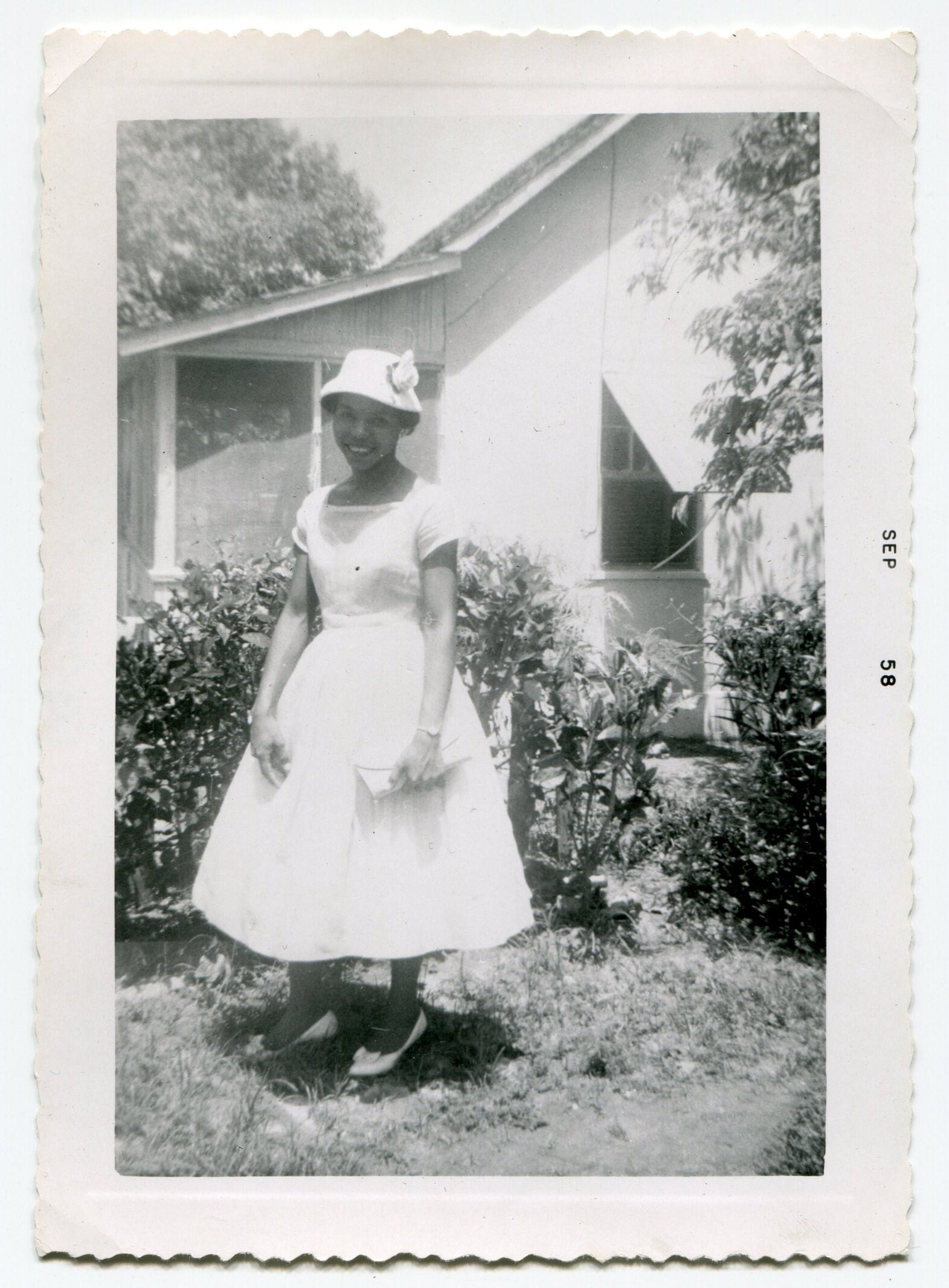 Matching Hat, Vintage African American Snapshot Photo - Etsy