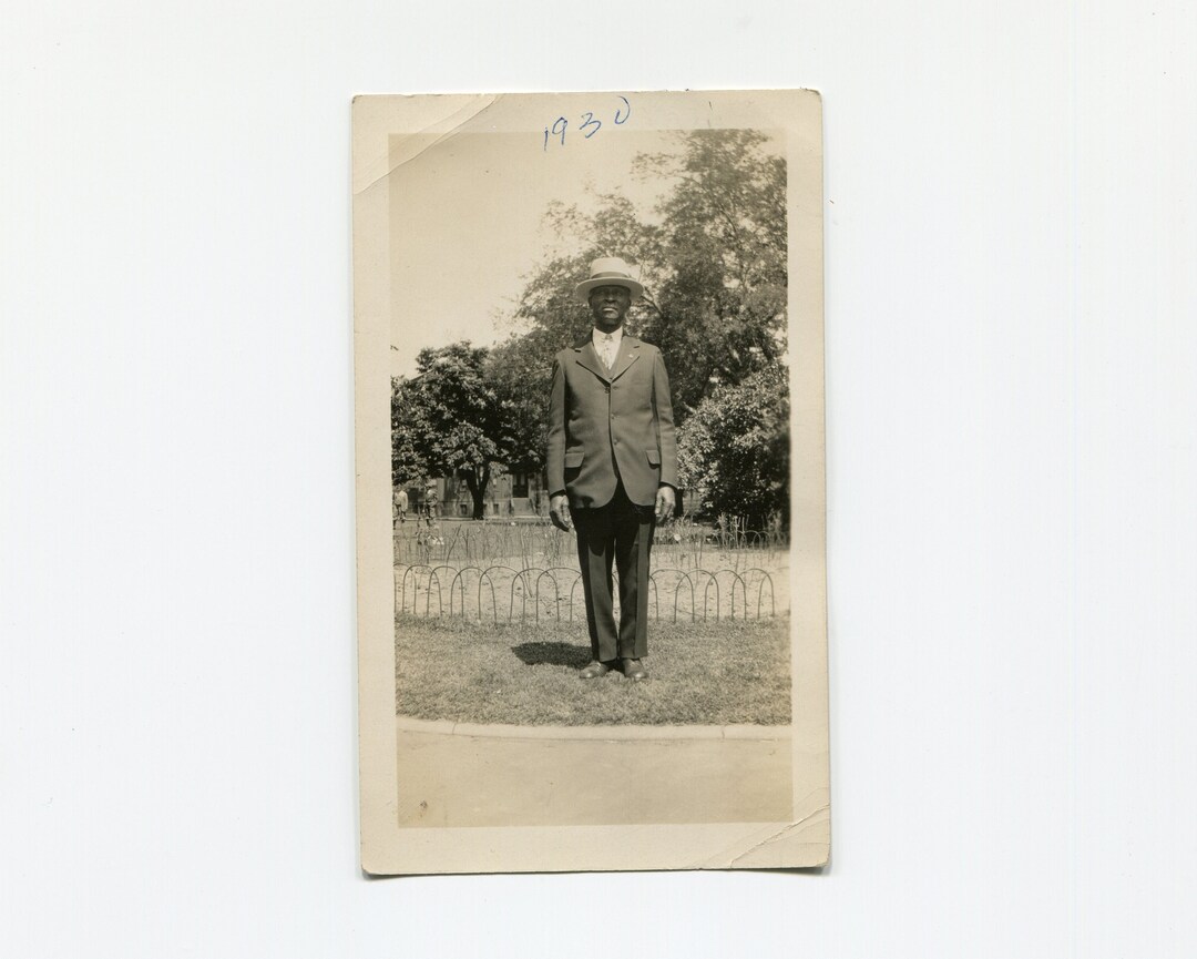 1930, Vintage African American Snapshot Photo - Etsy