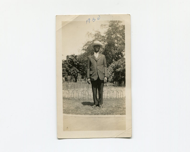 1930, Vintage African American Snapshot Photo - Etsy