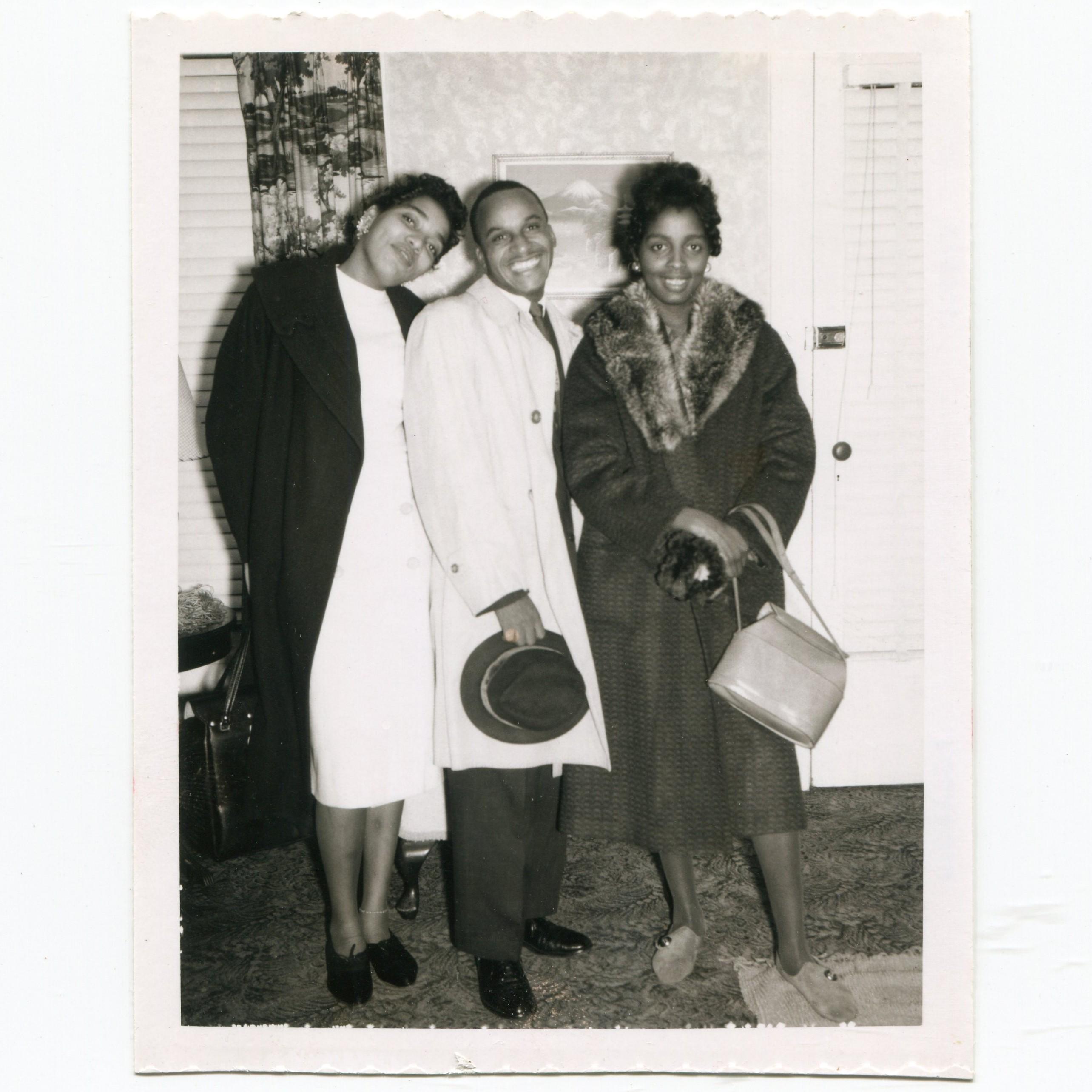 Ready to Go Out, Vintage Snapshot Photo, African American Trio - Etsy
