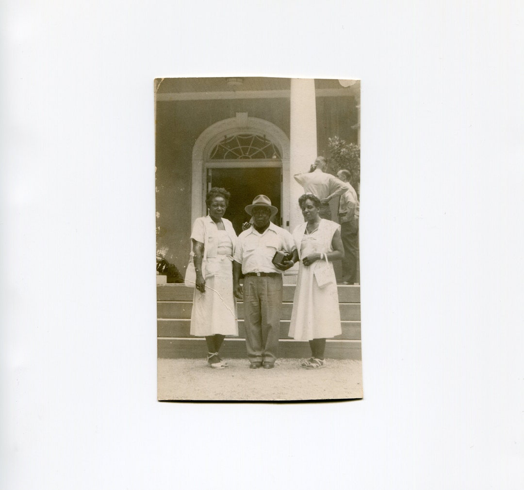 Trio, Vintage African American Snapshot Photo - Etsy