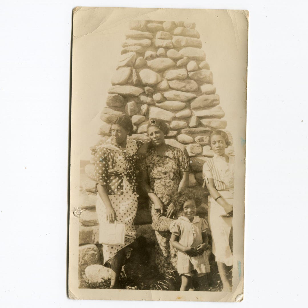 Louisburg, Vintage Snapshot Photo, African American Family - Etsy