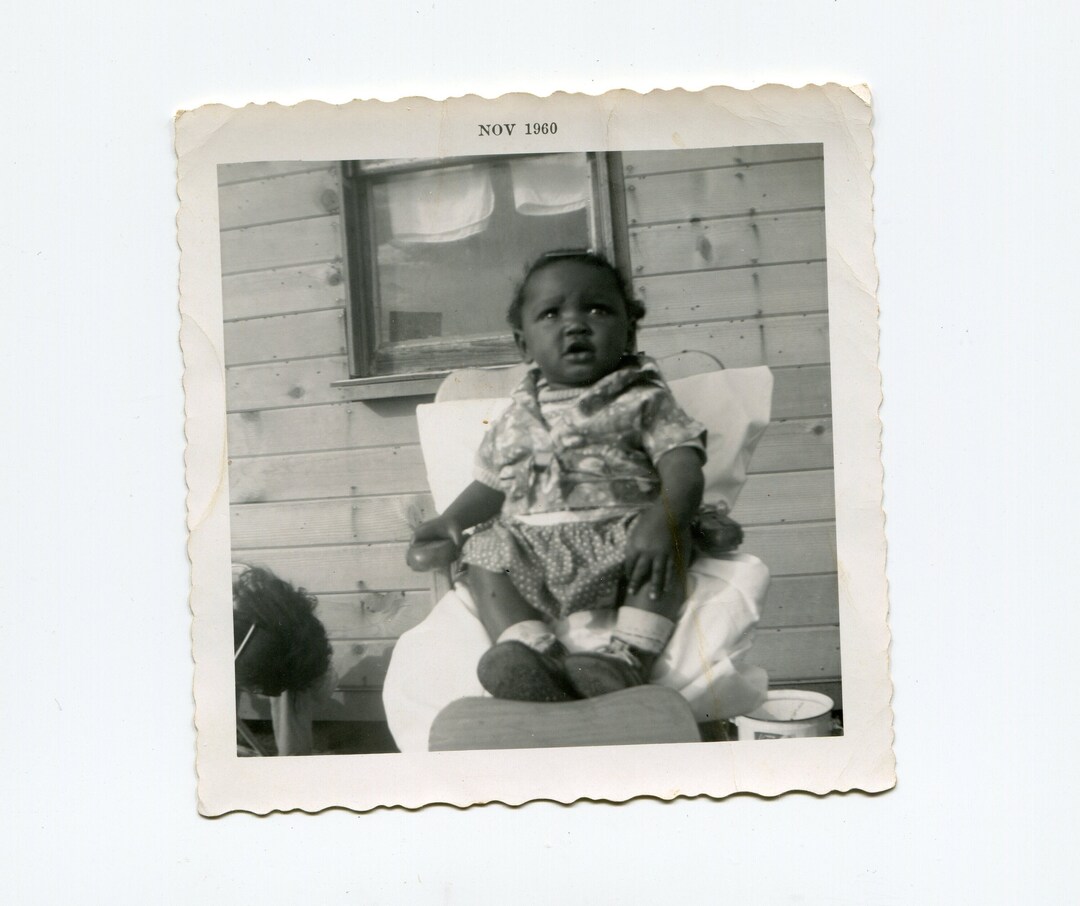 The Cutest Baby, Vintage African American Snapshot Photo - Etsy