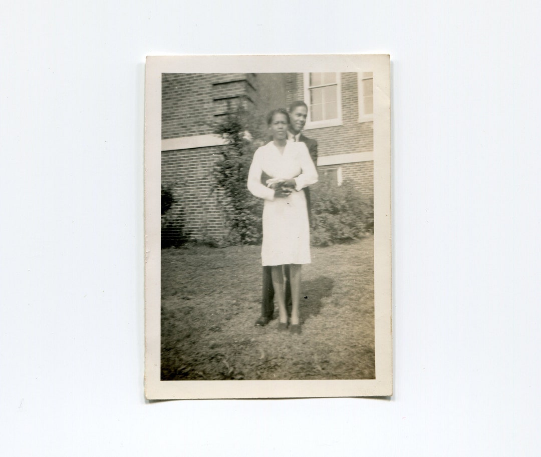 Hiding Behind Her, Vintage African American Snapshot Photo - Etsy
