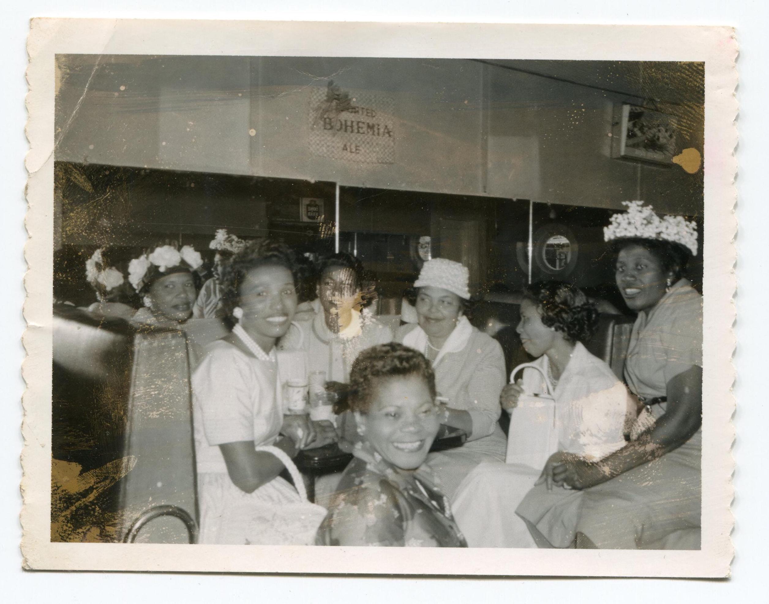 Diner, Vintage Snapshot Photo, African American Woman - Etsy