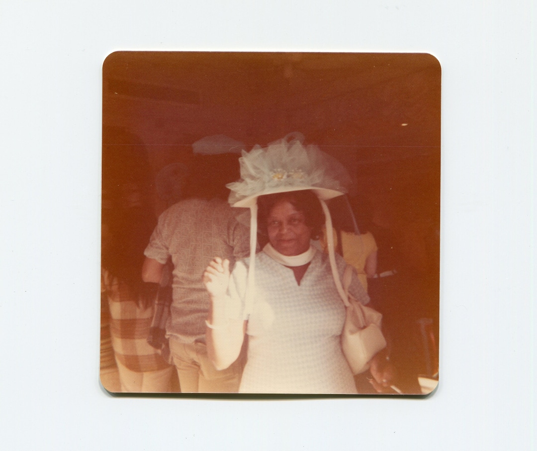 Church Hat, Vintage African American Snapshot Photo - Etsy
