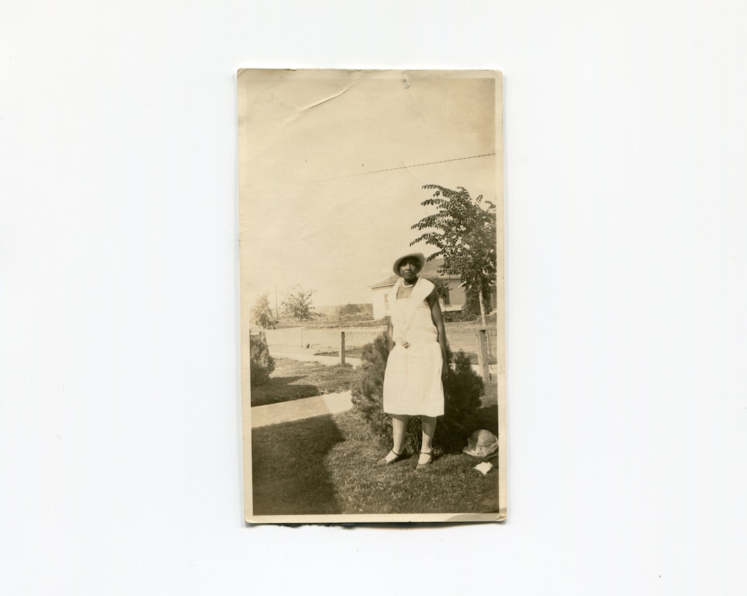 Spare Hat, Vintage African American Snapshot Photo - Etsy