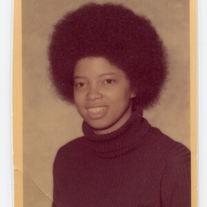 Black Turtleneck, Vintage African American Snapshot Photo - Etsy