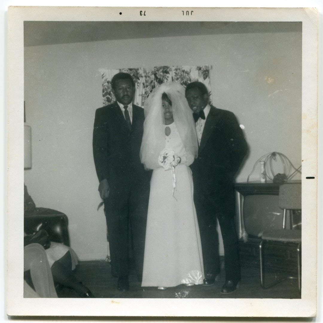 Father of the Bride, Vintage Snapshot Photo, African American Family - Etsy