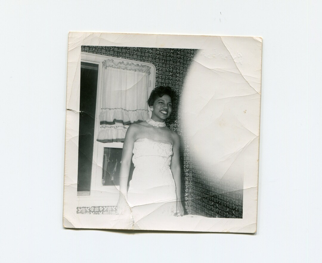 Barbara, Vintage African American Snapshot Photo - Etsy