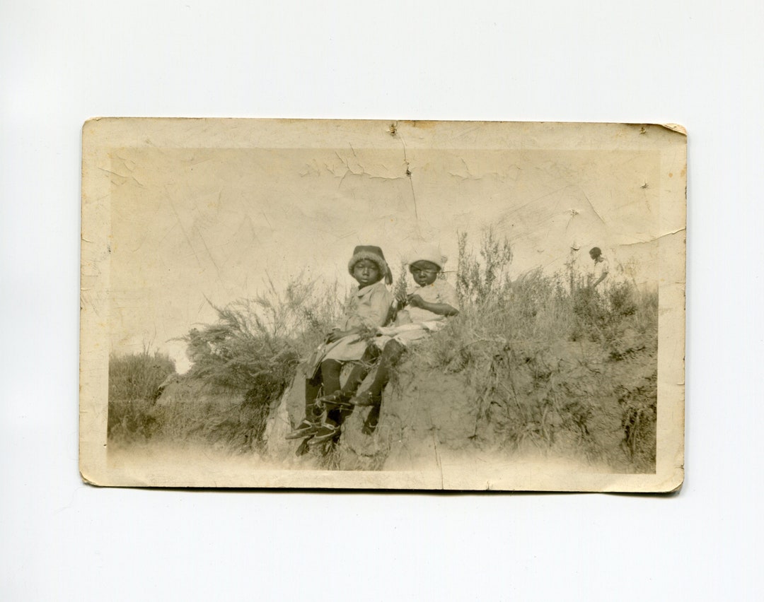 Kids of the Hill, Vintage African American Snapshot Photo - Etsy