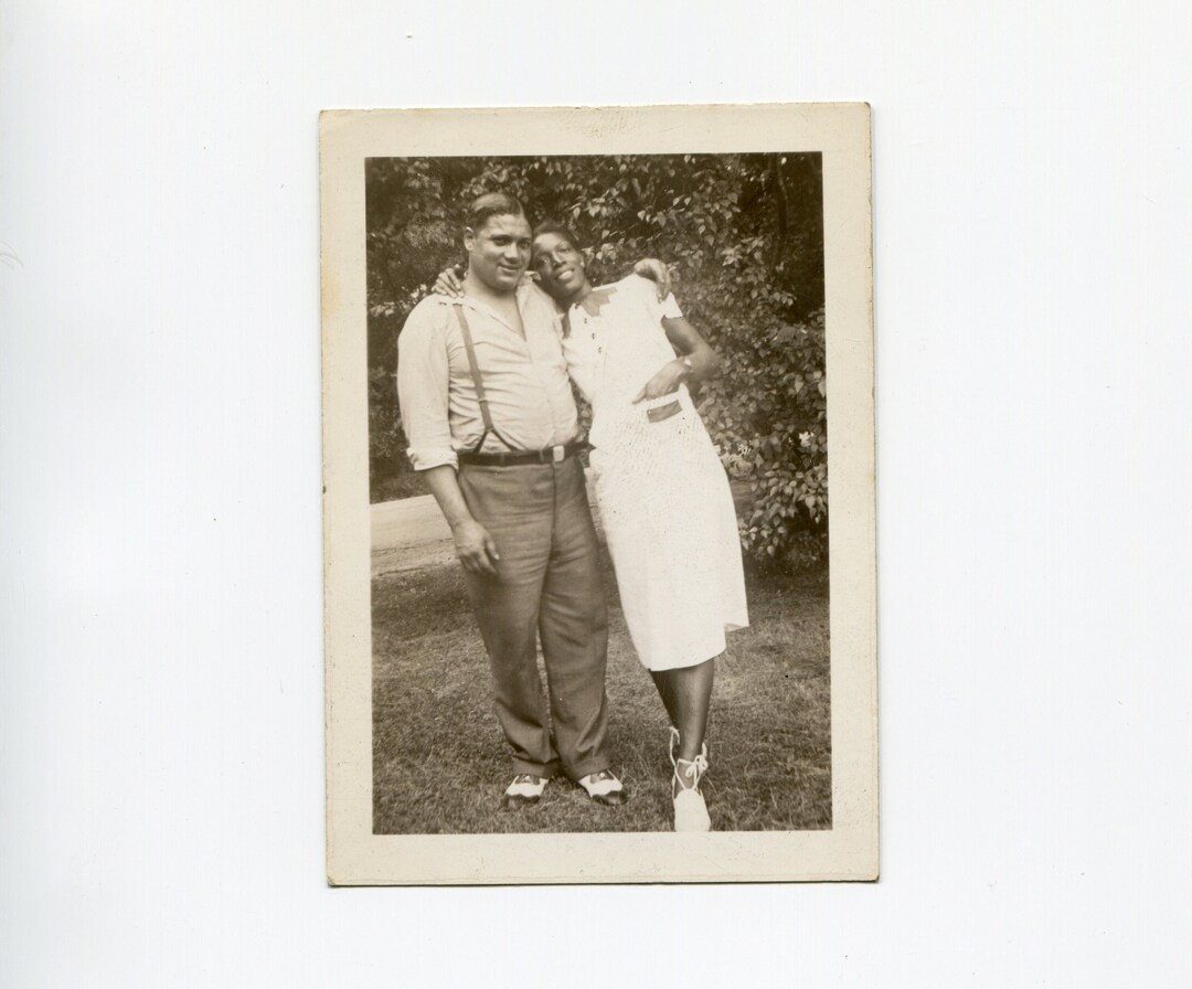 Deeply in Love Vintage African American Snapshot Photo - Etsy